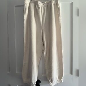 Teddy Baggy Jogger Sweatpants